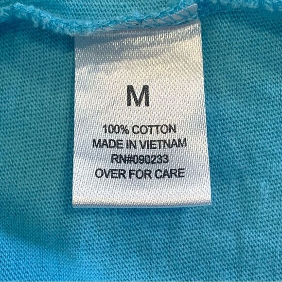 Playboy x PacSun Men’s Tee Turquoise Size Medium - Picture 6 of 9